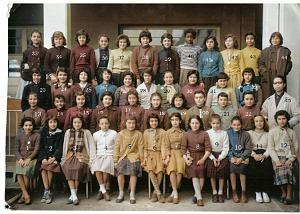 COLLEGE MODERNE DE JEUNES FILLES 1957 6 EME 7 MME BERAL